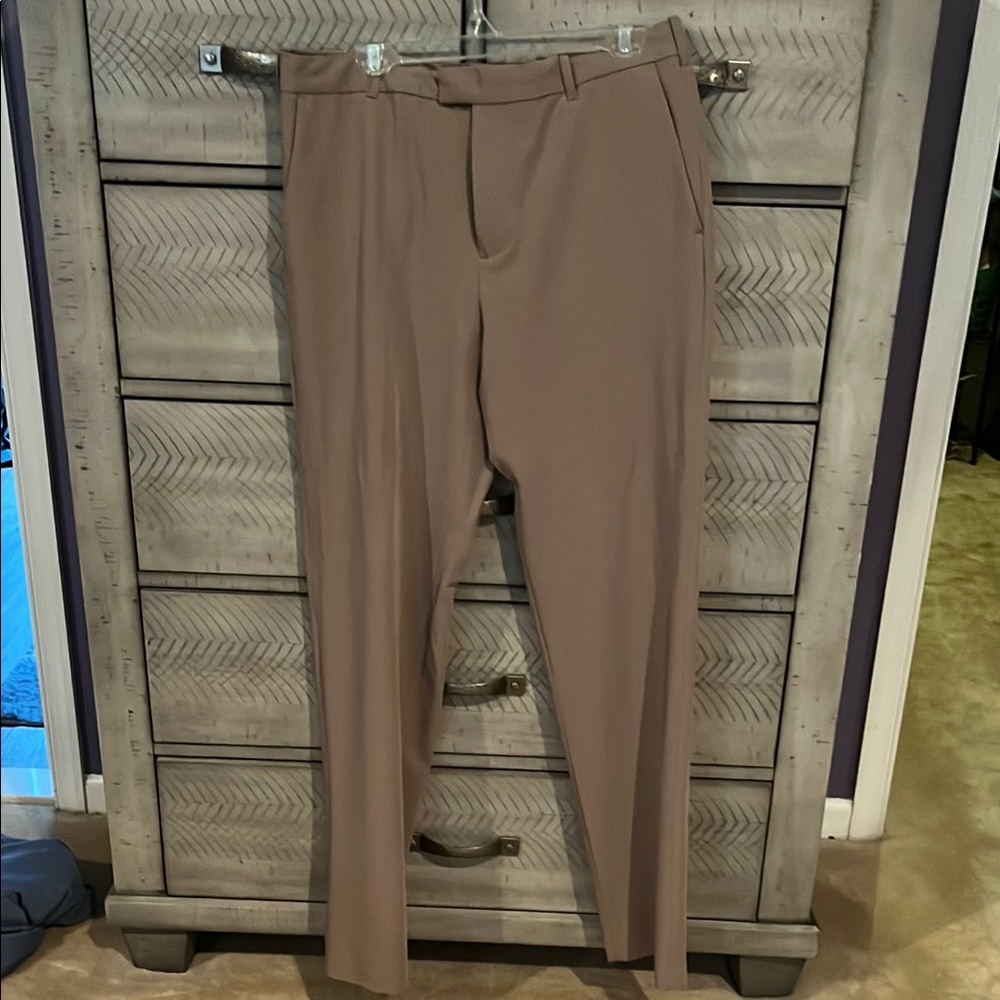 Van Heusen Tan Dress Pants for Elegant Occasions